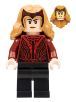 sh831 - Scarlet Witch - Plain Black Legs, Hair with Tiara