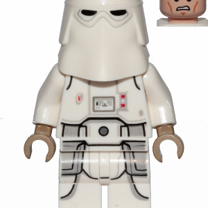 sw1009 - Snowtrooper, Printed Legs, Dark Tan Hands