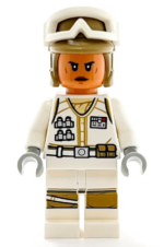 sw1188 - Hoth Rebel Trooper White Uniform, Dark Tan Helmet, Female