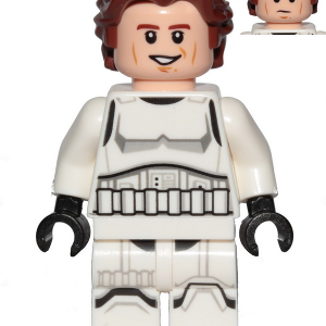 sw1204 - Han Solo - Stormtrooper Outfit, Printed Legs, Shoulder Belts