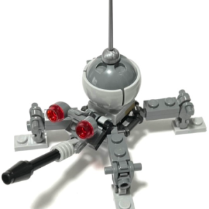 sw1234 - Dwarf Spider Droid (Dark Bluish Gray Dome, Black Cone 1 x 1)