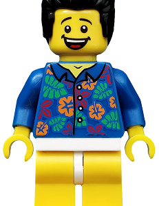 tlm013 - 'Where are my Pants?' Guy, The LEGO Movie (Minifigure Only without Stand and Accessories)