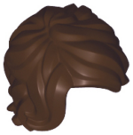 25409 - Minifigure, Hair Mid-Length Tousled with Side Part