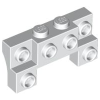 52038 - Brick, Modified 2 x 4 - 1 x 4 with 2 Recessed Studs and Thick Side Arches