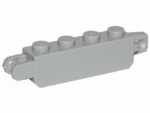 54661 - Hinge Brick 1 x 4 Locking with 1 Finger Vertical End and 2 Fingers Vertical End, 7 Teeth