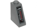 60481pb005 - Slope 65 2 x 1 x 2 with SW Control Panel on Front Pattern (Sticker) - Set 75171