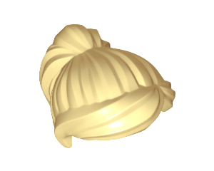 87990 - Minifigure, Hair Female Ponytail and Swept Sideways Fringe