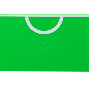 90498pb37 - Tile 8 x 16 with Bottom Tubes with White Soccer Halfway Line and Center Circle Pattern