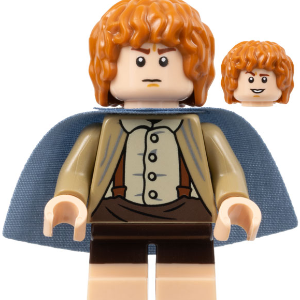 lor113 - Samwise Gamgee (Sam) - Sand Blue Cape, Light Nougat Feet