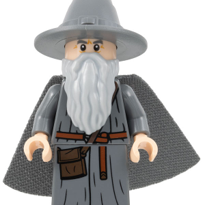 lor125 - Gandalf the Grey - Witch Hat, Robe, Spongy Cape