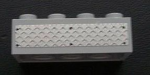 3001pb072 - Brick 2 x 4 with Tread Plate Pattern (Sticker) - Set 3180
