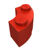3063 - Brick, Round Corner 2 x 2 Macaroni with Stud Notch