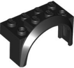 3387 - Vehicle, Mudguard 4 x 2 1/2 x 2 with Arch Round