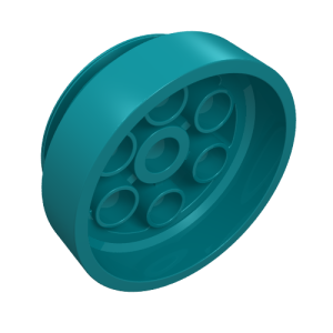 2695 - Wheel 30mm D. x 13mm (13 x 24 Model Team)