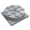 3403c01 - Turntable 4 x 4 Square Base with (Same Color) Top (3403 / 3404)