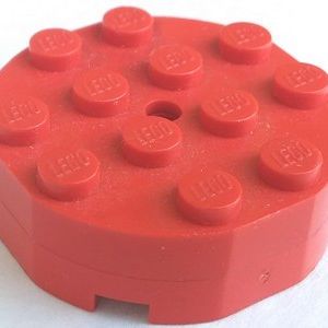 3404ac01 - Turntable 4 x 4 Complete, Faceted