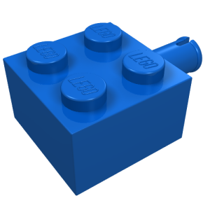 4730 - Brick, Modified 2 x 2 with Pin and No Axle Hole