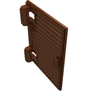 60800a - Shutter for Window 1 x 2 x 3 with Hinges and Handle
