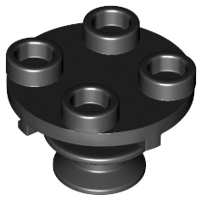40145 - Plate, Round 2 x 2 Thin with Rotation Stem
