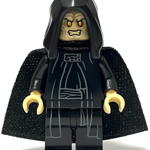 sw1263 - Emperor Palpatine - Spongy Cape, Hood Basic, Yellow Eyes