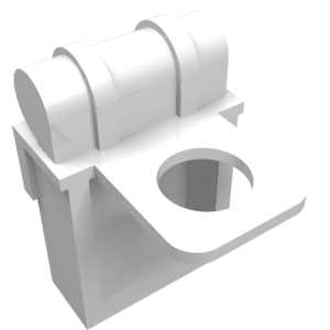 2524 - Minifigure Backpack Non-Opening