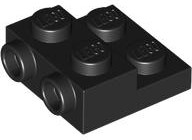 4304 - Plate, Modified 2 x 2 x 2/3 with 2 Studs on Side - Hollow Bottom Tube
