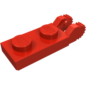 44302 - Hinge Plate 1 x 2 Locking with 2 Fingers on End