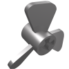6041 - Propeller 3 Blade 3 Diameter with Axle Hole