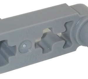 61408 - Technic, Liftarm, Modified Crank / Pin 1 x 3 - Axle Holes and Squared Pin Hole