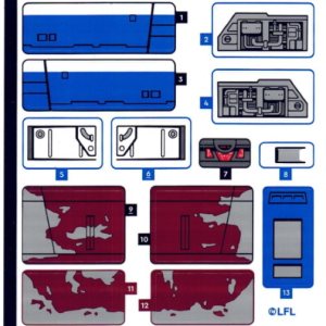 75364stk01 - Sticker Sheet for Set 75364 - (10106592/6470022)