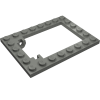 30041 - Plate, Modified 6 x 8 Trap Door Frame Horizontal