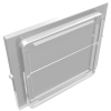 4034 - Glass for Train Window 1 x 4 x 3