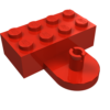 4747 - Brick, Modified 2 x 4 with Coupling, Male