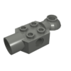 47452 - Technic, Brick Modified 2 x 2 with Pin Hole, Rotation Joint Ball Half Horizontal, and Rotation Joint Socket