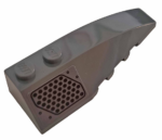 41747pb077 - Wedge 6 x 2 Right with Black Vents Pattern (Sticker) - Set 75928
