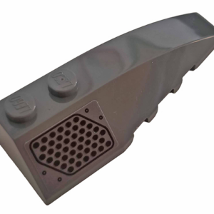 41747pb077 - Wedge 6 x 2 Right with Black Vents Pattern (Sticker) - Set 75928