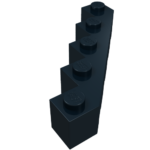 6107 - Brick, Modified Facet 5 x 5