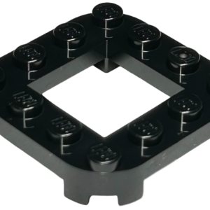79387 - Plate, Modified 4 x 4 with Rounded Corners, 4 Feet and 2 x 2 Cutout