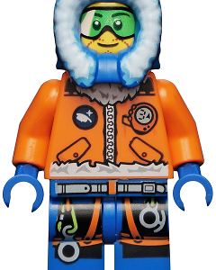 cty0493 - Arctic Explorer, Male with Green Goggles