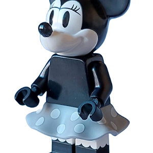 dis142 - Minnie Mouse - Vintage, Light Bluish Gray Skirt