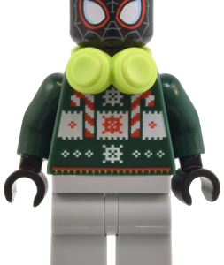 sh0985 - Spider-Man (Miles Morales) - Holiday Sweater, Headphones