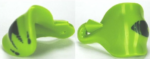 98153pb02 - Minifigure, Headgear Hood and Tail with Dark Green Snake Pattern