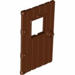 5466 - Door 1 x 4 x 6 with Window and Stud Handle