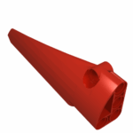 64393 - Technic, Panel Fairing # 6 Long Smooth, Side B