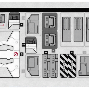 75357stk01 - Sticker Sheet for Set 75357, Sheet 1 - (10105341/6462872)