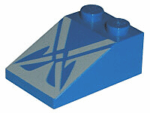 3298px7 - Slope 33 3 x 2 with SW Crisscross Pattern