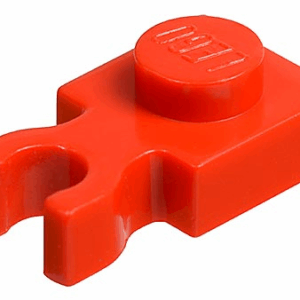 4085c - Plate, Modified 1 x 1 with U Clip Thick (Vertical Grip)