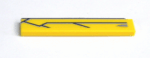6636pb019L - Tile 1 x 6 with SW Jedi Starfighter Left Pattern (Sticker) - Set 7669