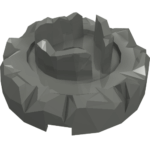87750 - Turntable 4 x 4 Top with Jagged Edge and Three Segments (Atlantis Key Holder)