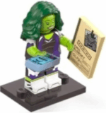 colmar2-5 - She-Hulk, Marvel Studios, Series 2 (Complete Set with Stand and Accessories)